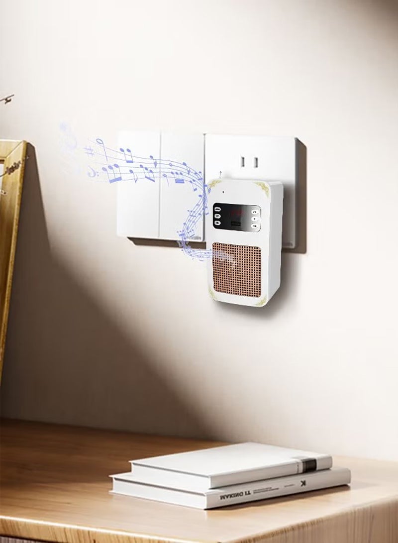 بيستيس  SQ-669 مشغل القرآن الكريم المزود بمقبس حائطي ومصباح LED وجهاز تحكم عن بعد ومكبر صوت Bluetooth ومشغل MP3 مع تطبيق - Image 2